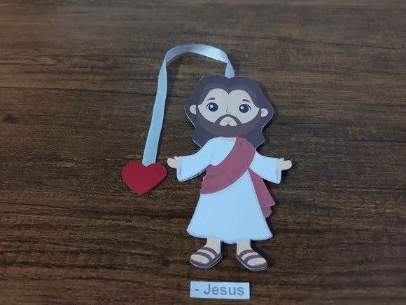 Marcador de Página 13 cm - Jesus Cristo - foto 2