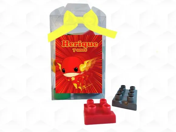 Bloco de Montar Flash Personalizada - artesanato feito à mão por creativitybynina