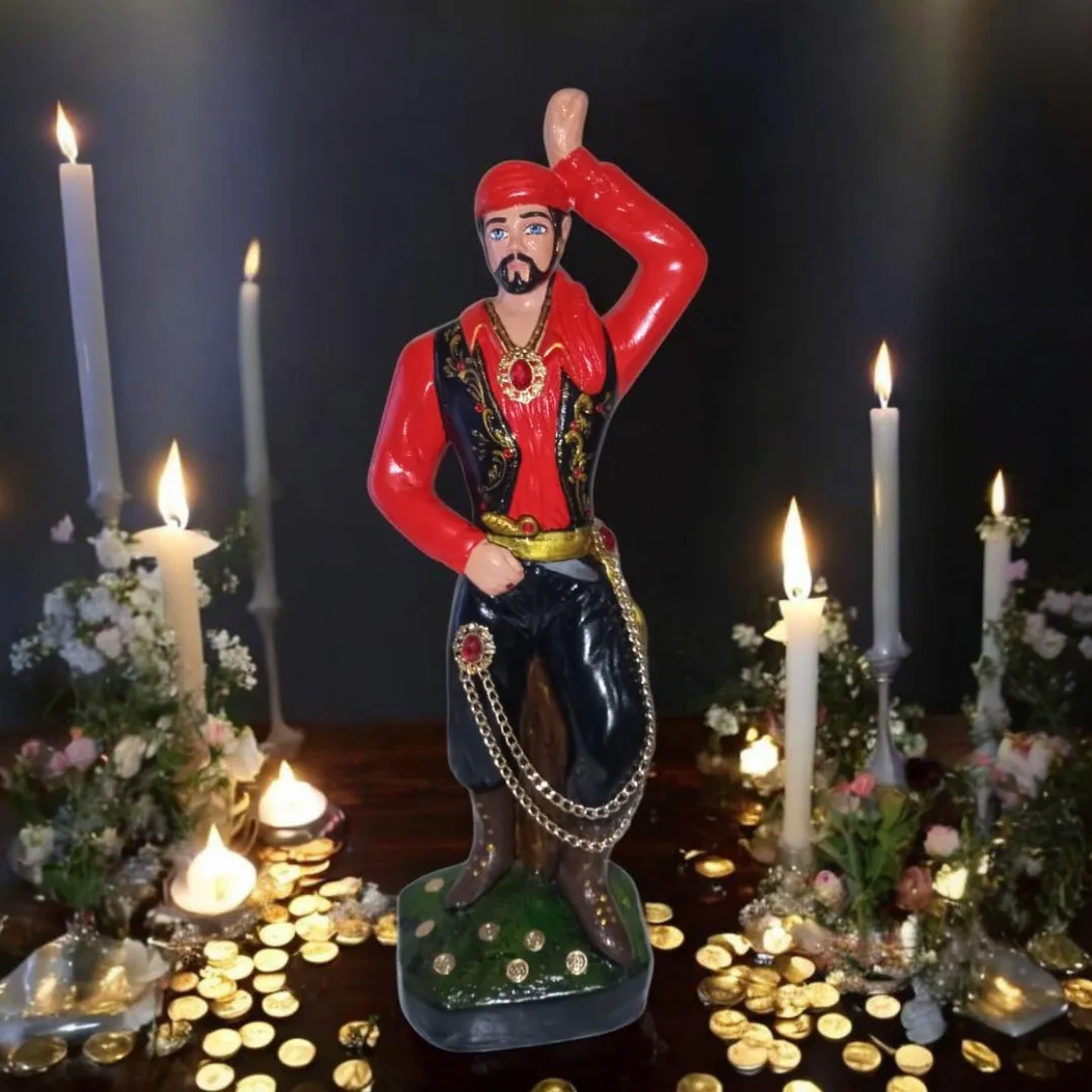 Cigano Ruan (Ornamentado) 40cm - artesanato de artes_esotericas