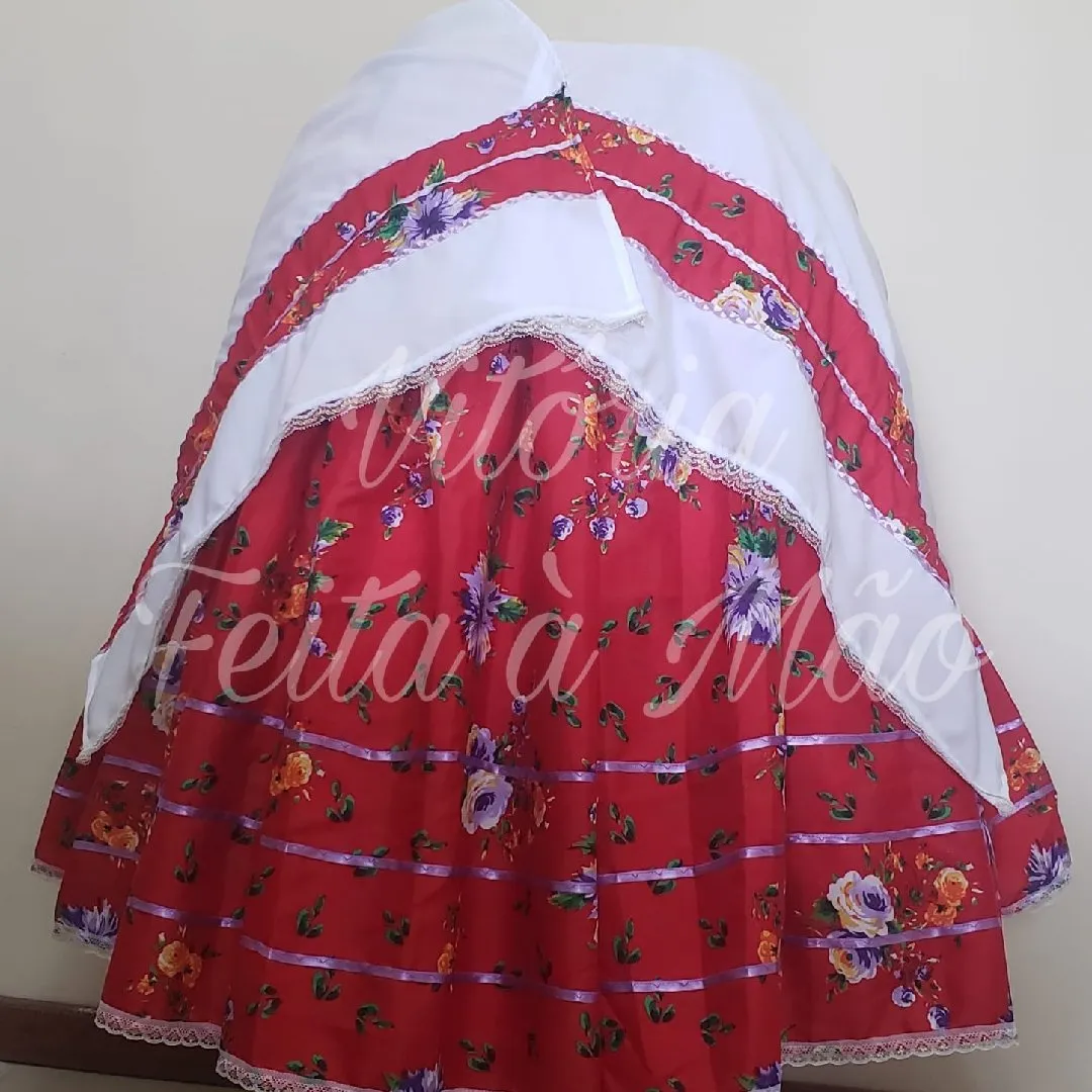 Saia Vermelha Florida de Umbanda e Candomblé - foto 2