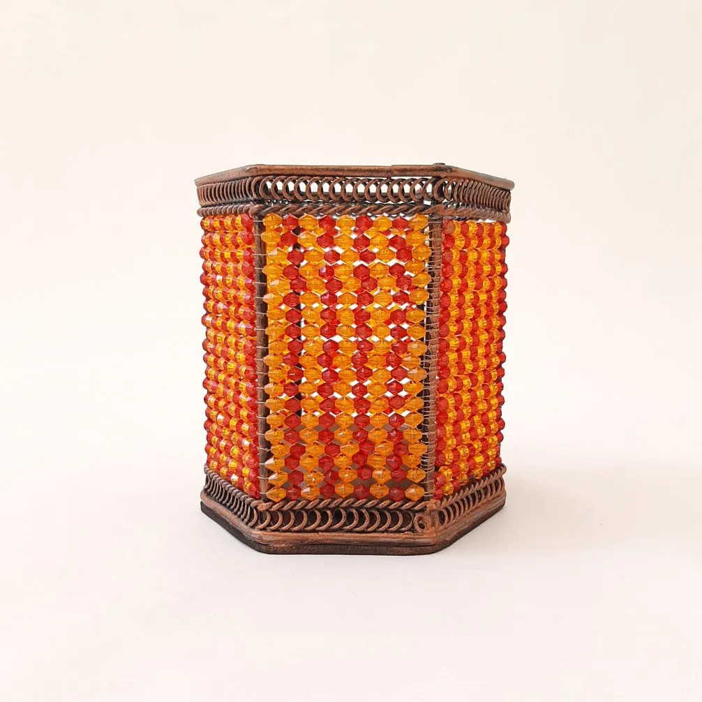 Castiçal Indiano - artesanato de Estudio Bananeira