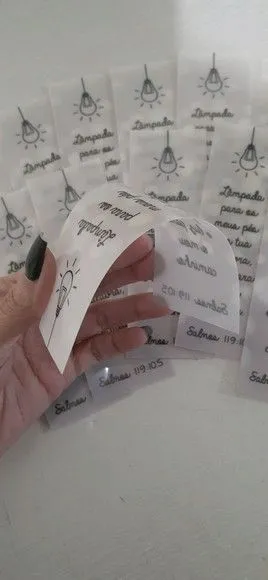 Marcador de páginas - PVC leitoso - foto 4
