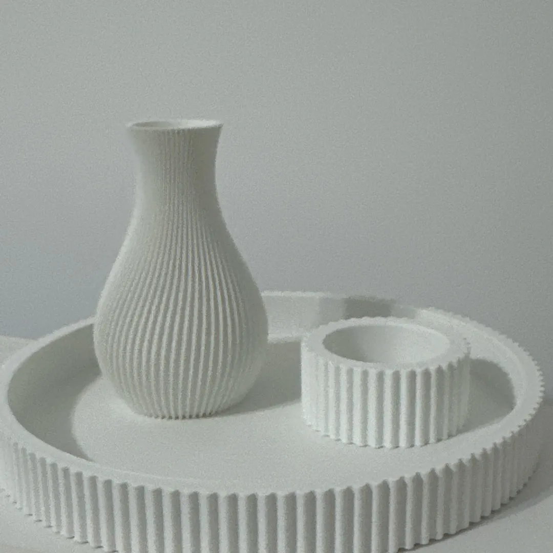conjunto de Decoração japandi1