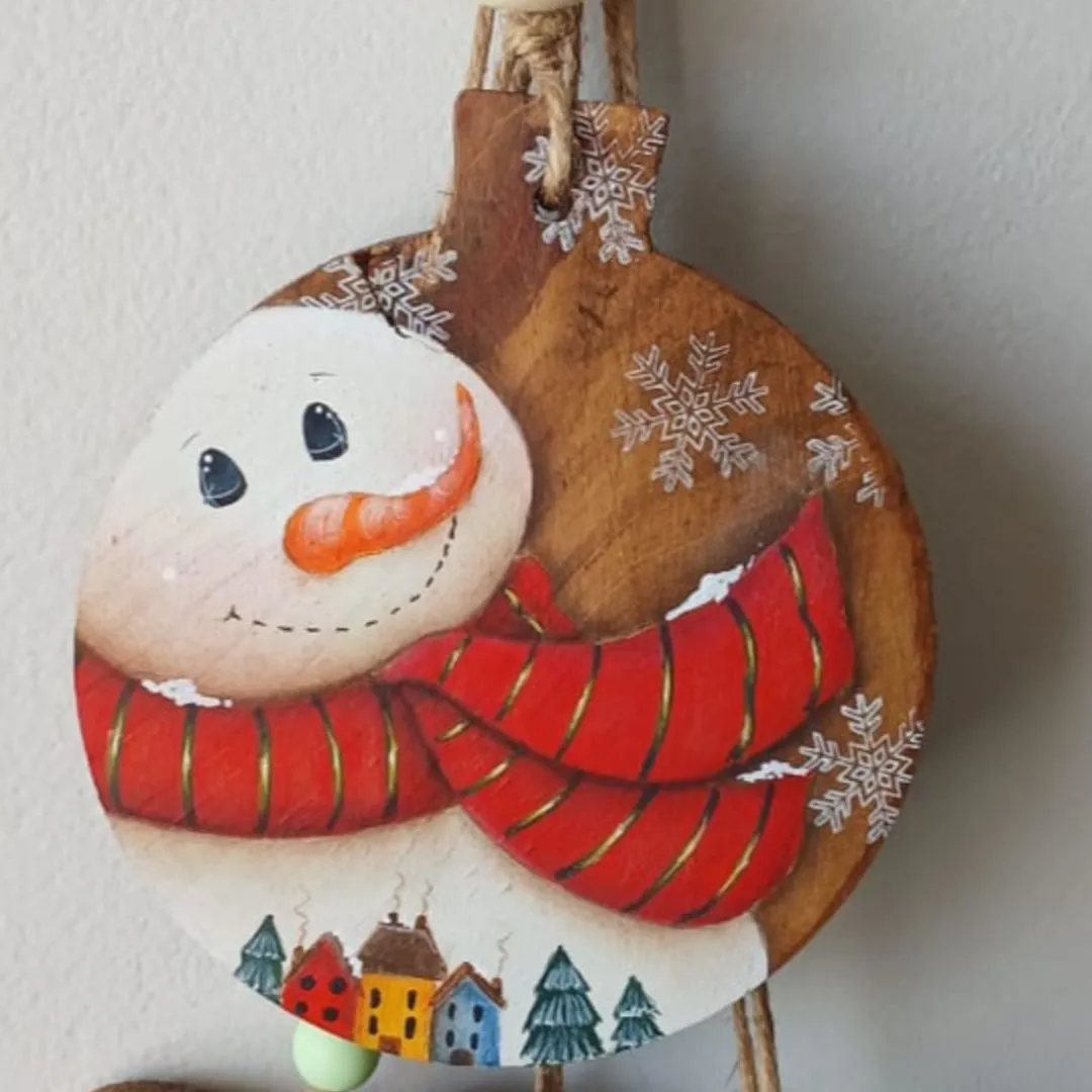 Pendente Boneco de Neve - Mini Vila - foto 3