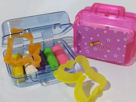 Maletinha Modelar - feito à mão por Mi Papelaria Criativa