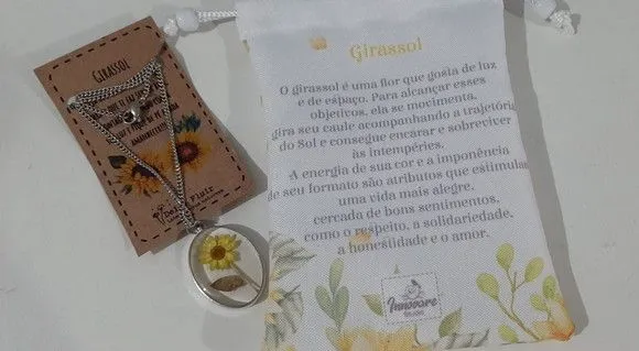 Saquinho Pequeno - Girassol - foto 2