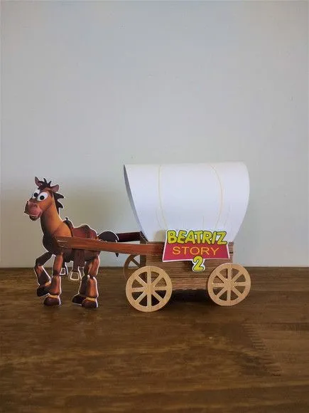 Carroça Toy Story - artesanato de Fina Essência Papelaria Personalizada