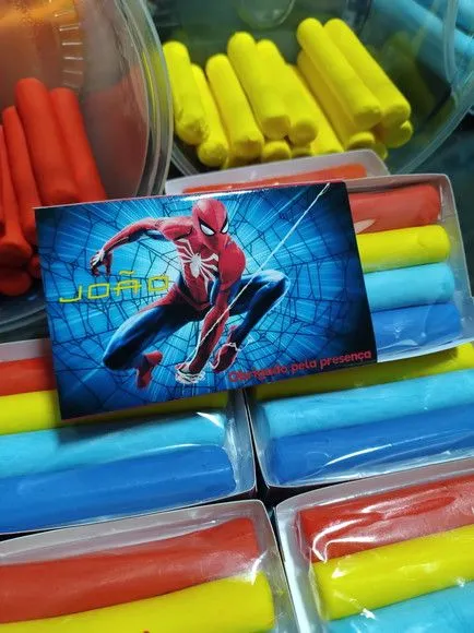 Sabonete de Massainha Lembrancinha Infantil Homem Aranha - foto 2