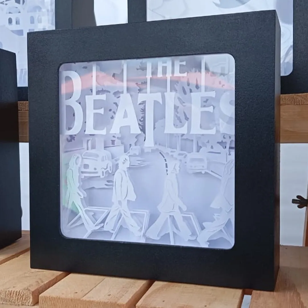 Mini LightBox - Quadrinhos Decorativos - Largo Da Ordem - artesanato feito à mão por Mouse Pads Personalizados