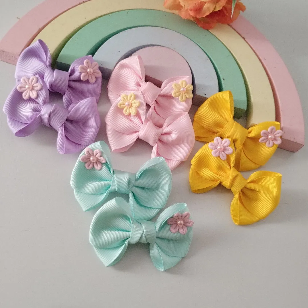 kit 4 unidades, laço de menina.laco de bebê. tiara infantil - foto 5