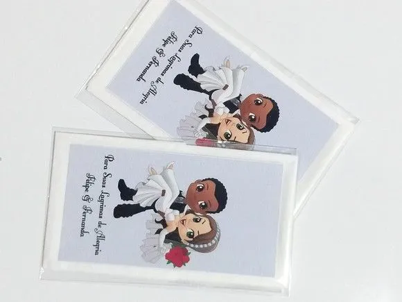 Lagrimas de Alegria Personalizada - feito à mão por Mi Papelaria Criativa