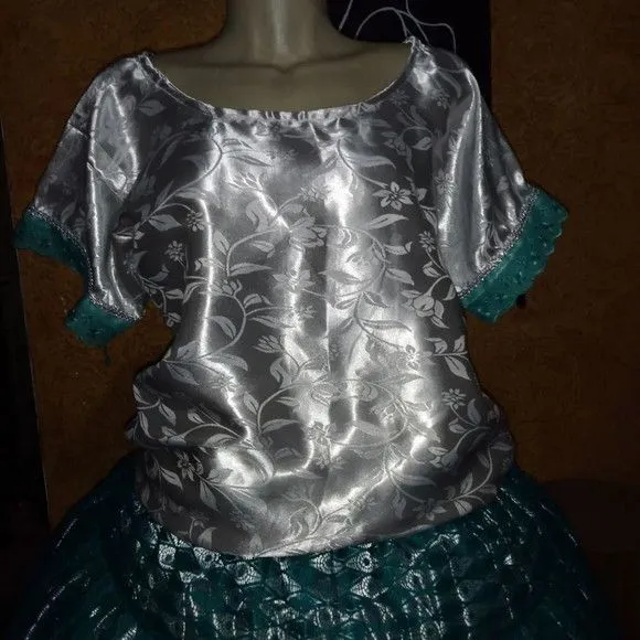 Conjunto Verde e Prata Veste até o m - foto 3