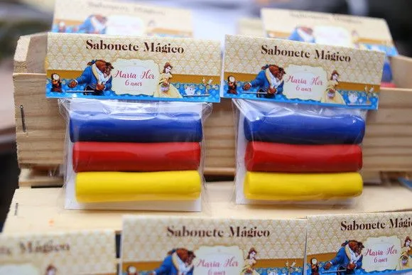 Lembrancinha Infantil Sabonete Mágico Massinha Personalizado - foto 3