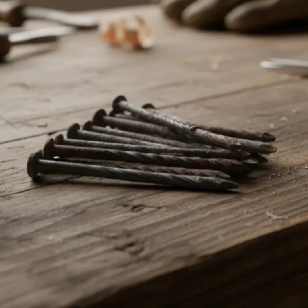 kit 21 Pregos Torcidos Enferrujado Fogueira Proteção Ritual - artesanato feito à mão por Magias Naturais