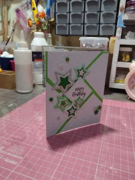 Cartão de Aniversário - Brilho Estelar - foto 4