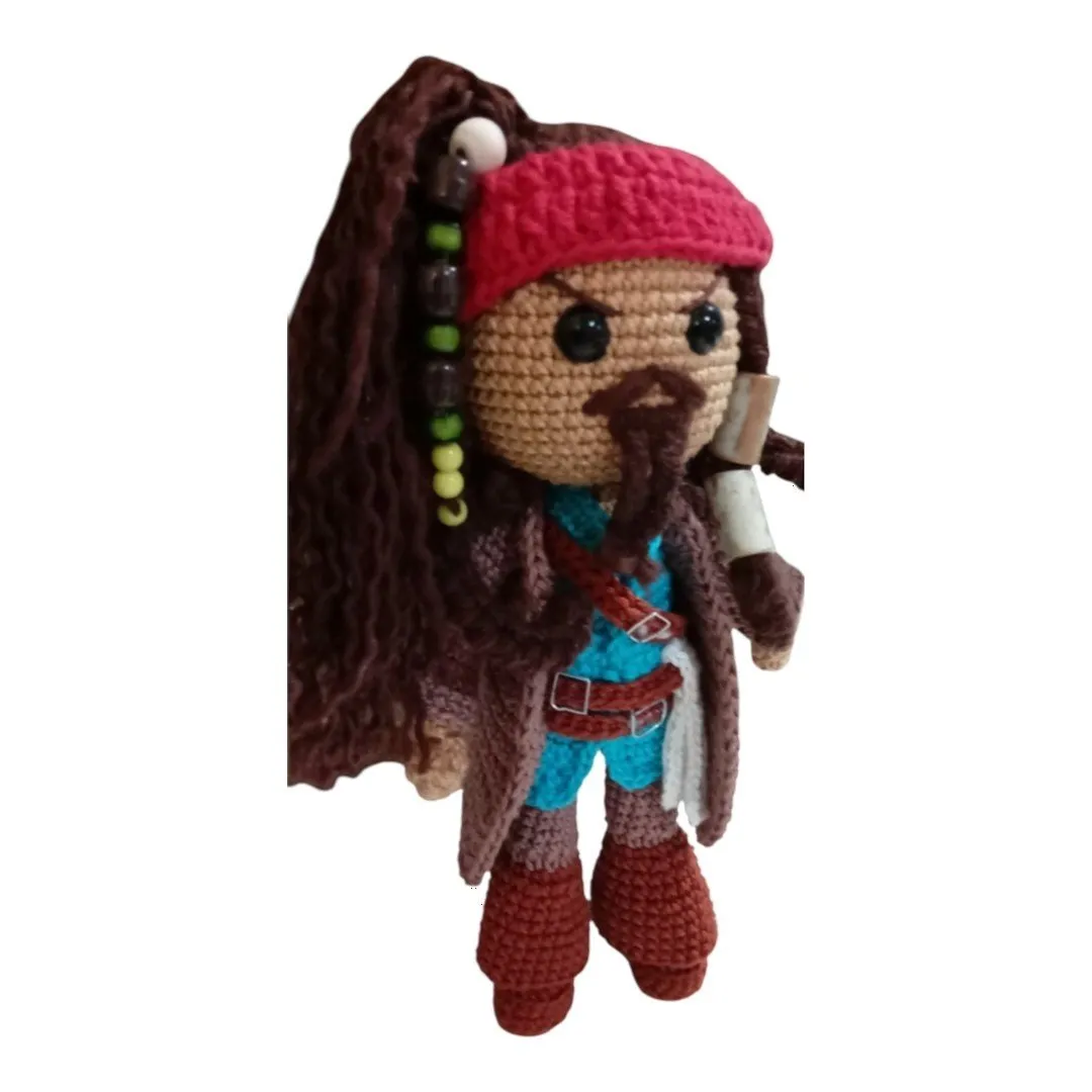Jack sparrow amigurumi - foto 4