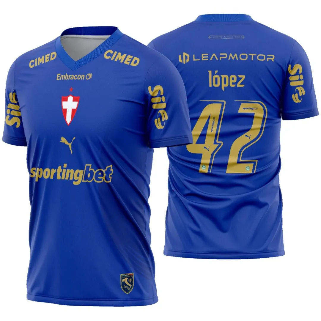 Camisa Terceiro Uniforme Palmeiras 2026 - 2027 com Seu Nome e Numero