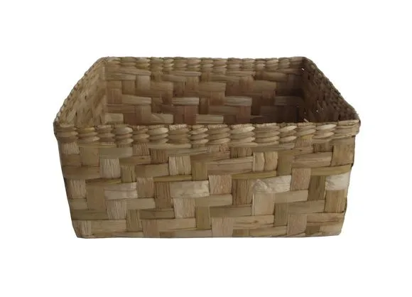 Taboa Cesto Natural 30x25x14 - artesanato de Mundo Urbano