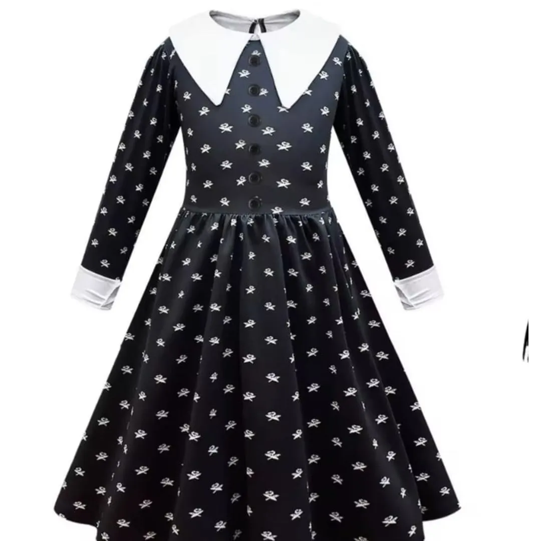 Vestido Wandinha Addamas - Familia Addams