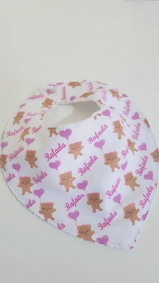 Babador Personalizado Ursinha - foto 3