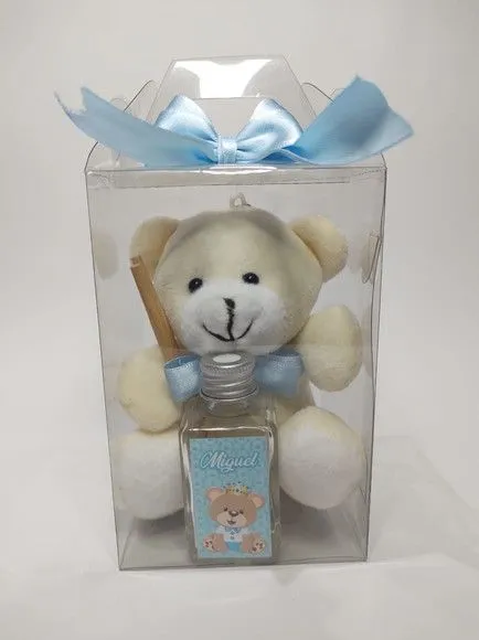 Aromatizados de Vidro com Urso - artesanato feito à mão por creativitybynina