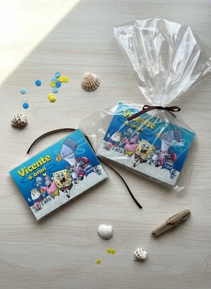 Estojo de Pintura - Bob Esponja Personalizado - foto 2