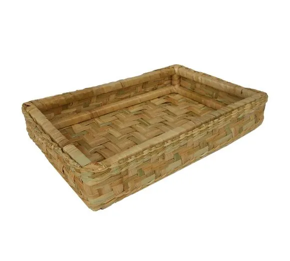 Taboa Bandeja Retangular NT 40x25x08 - artesanato de Mundo Urbano