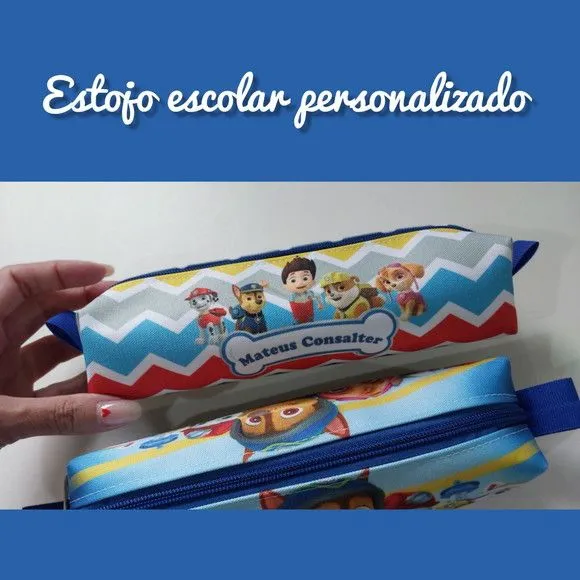 Estojo Escolar Patrulha Canina - foto 2