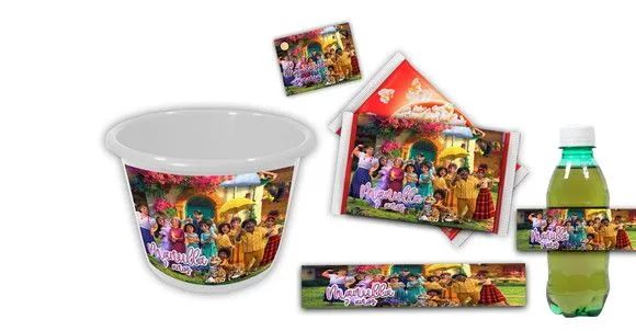 Kit Pipoca Personalizado - feito à mão por Mi Papelaria Criativa
