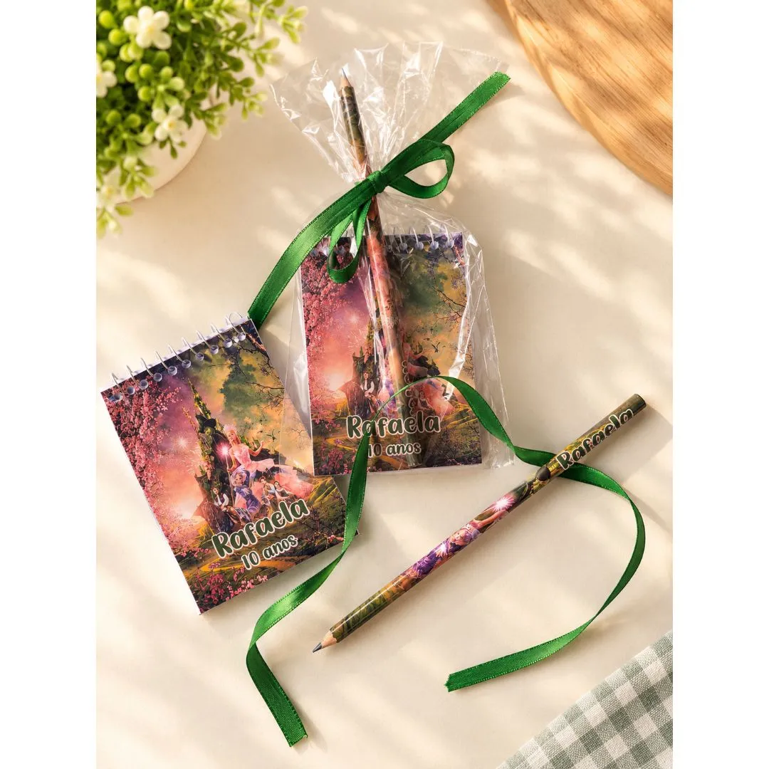 Bloquinho Wicked Personalizado - artesanato de Artmanha Lembrancinhas