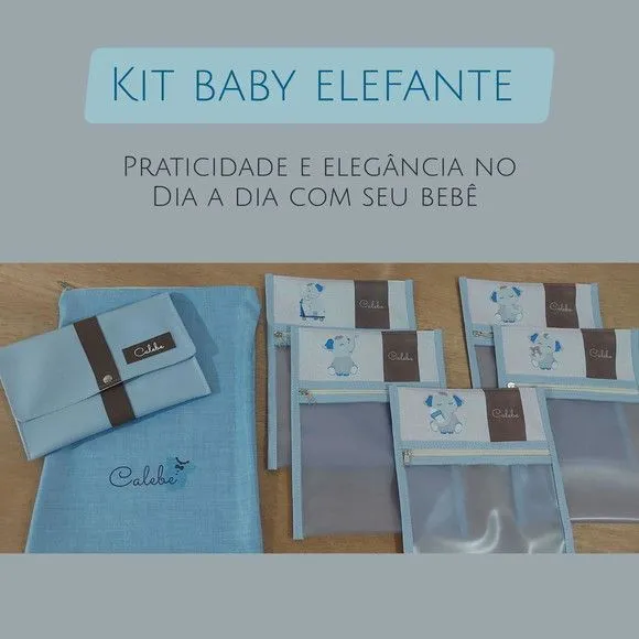 Kit Baby - 7 Peças - feito à mão por Innovare Studio