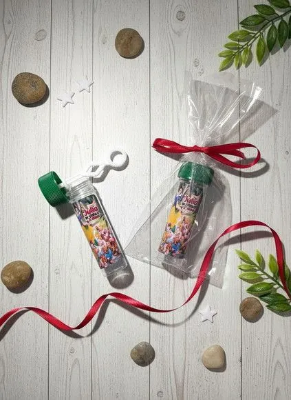 Bolha de Sabão - Branca de Neve Personalizado - artesanato feito à mão por Mi Papelaria Criativa