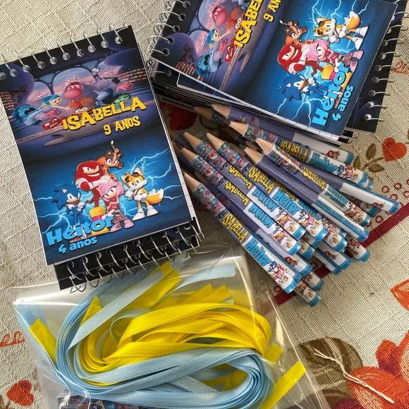 Bloquinho Personalizado - feito à mão por Artmanha Lembrancinhas