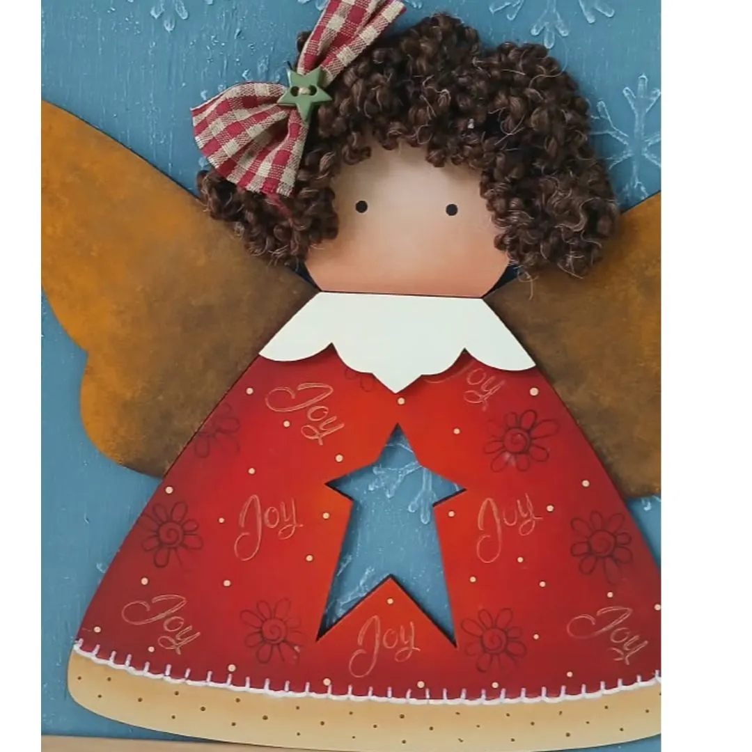 Quadro decorativo Natal Anjo Joy - Alegria - foto 3