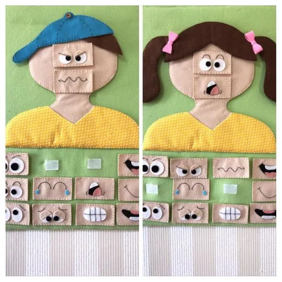 Painel das Emoções em Feltro - foto 3