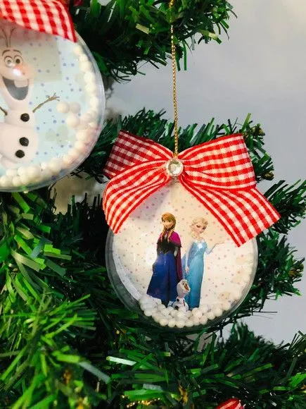 Bolinha de Natal Frozen - foto 4