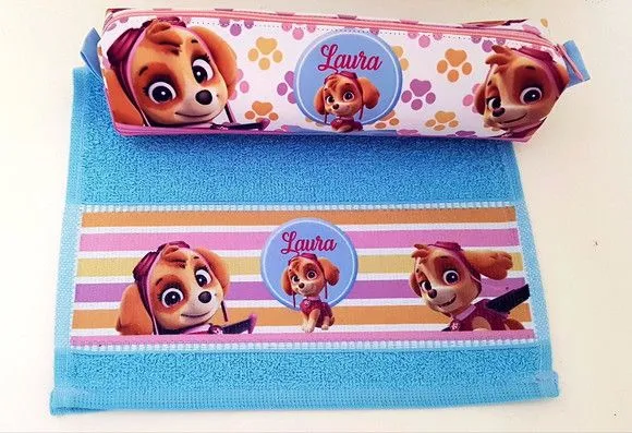 Kit escolar patrulha canina - feito à mão por Innovare Studio