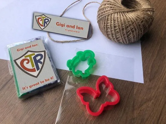 Massinha Modelar Personalizada - feito à mão por Mi Papelaria Criativa