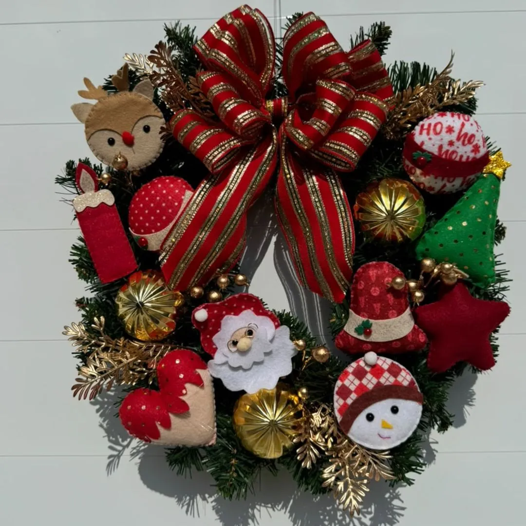 Guirlanda de Festão Natal 40cm - foto 2