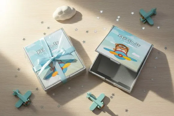 Lembrancinha Espelho - Aviador Personalizado - feito à mão por Mi Papelaria Criativa
