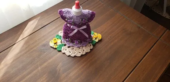 Capa para Adoçante Vestidinho Lilás Uva - foto 2