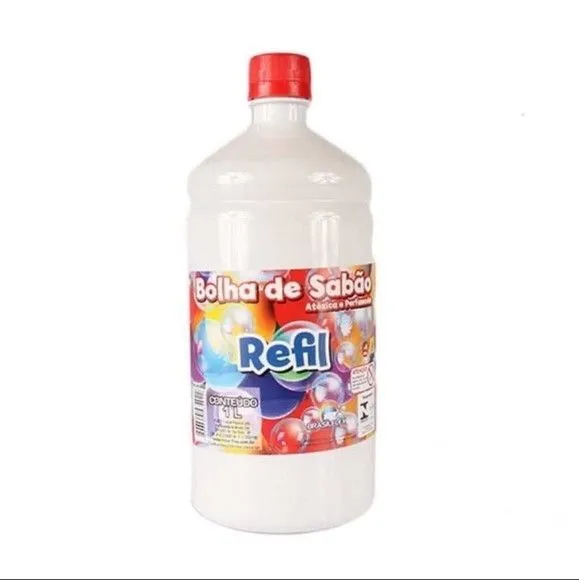 Líquido para Bolha de Sabão - feito à mão por Artmanha Lembrancinhas