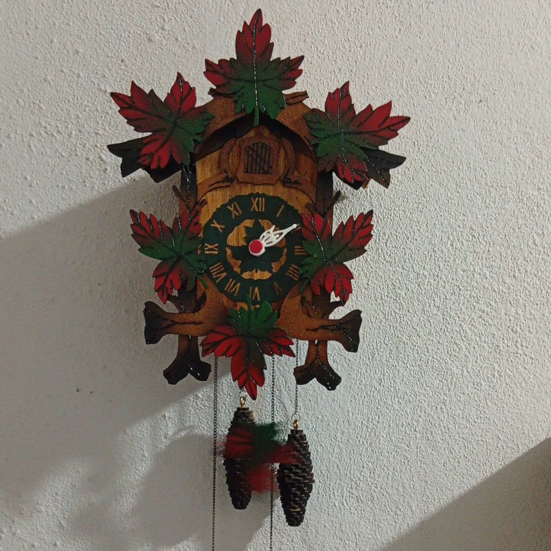 Relógio mini cuco , artesanal em madeira e MDF! - foto 6