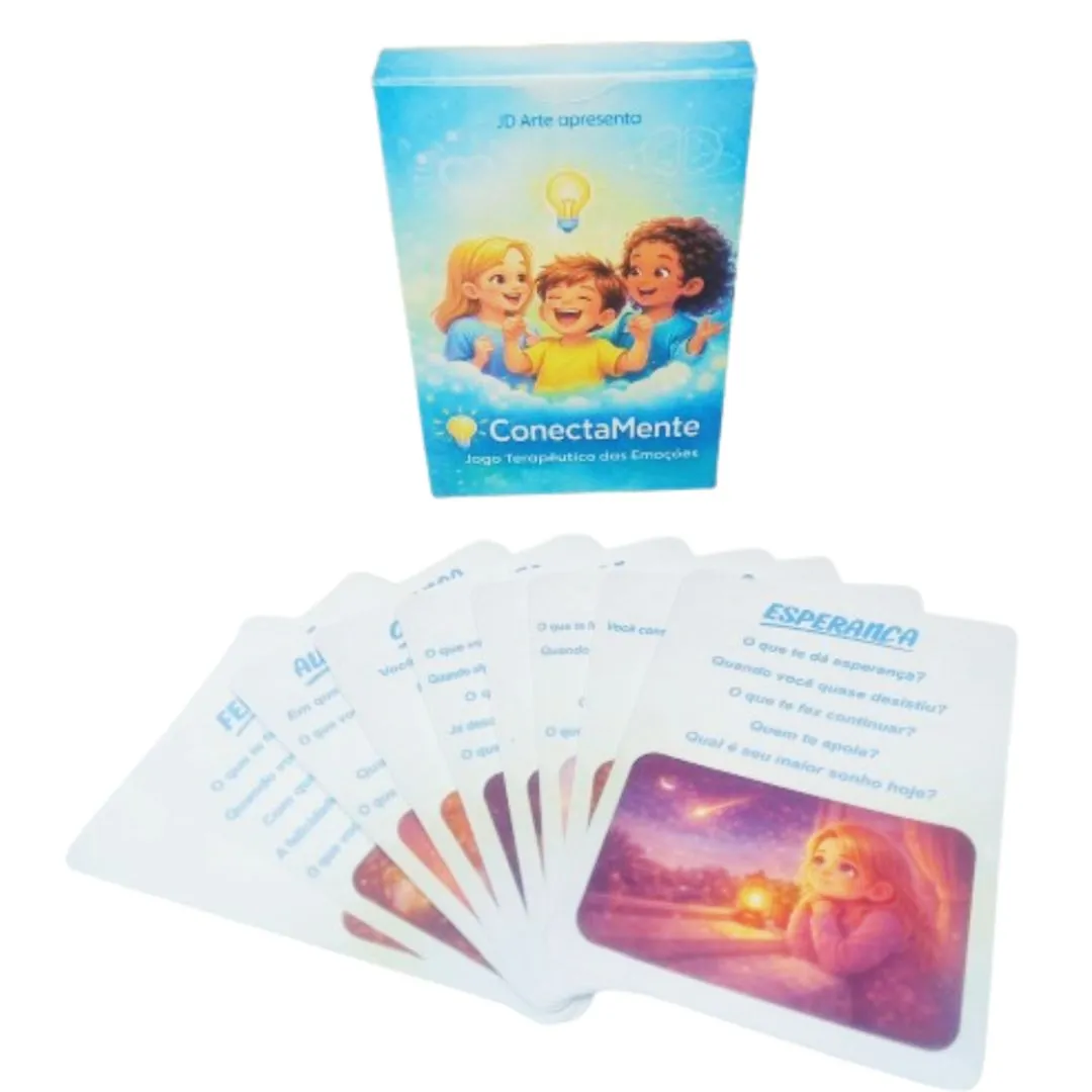 Cartas Das Emoções Para Terapia Infantil E Inteligência Emocional JD Arte - artesanato feito à mão por JD Arte