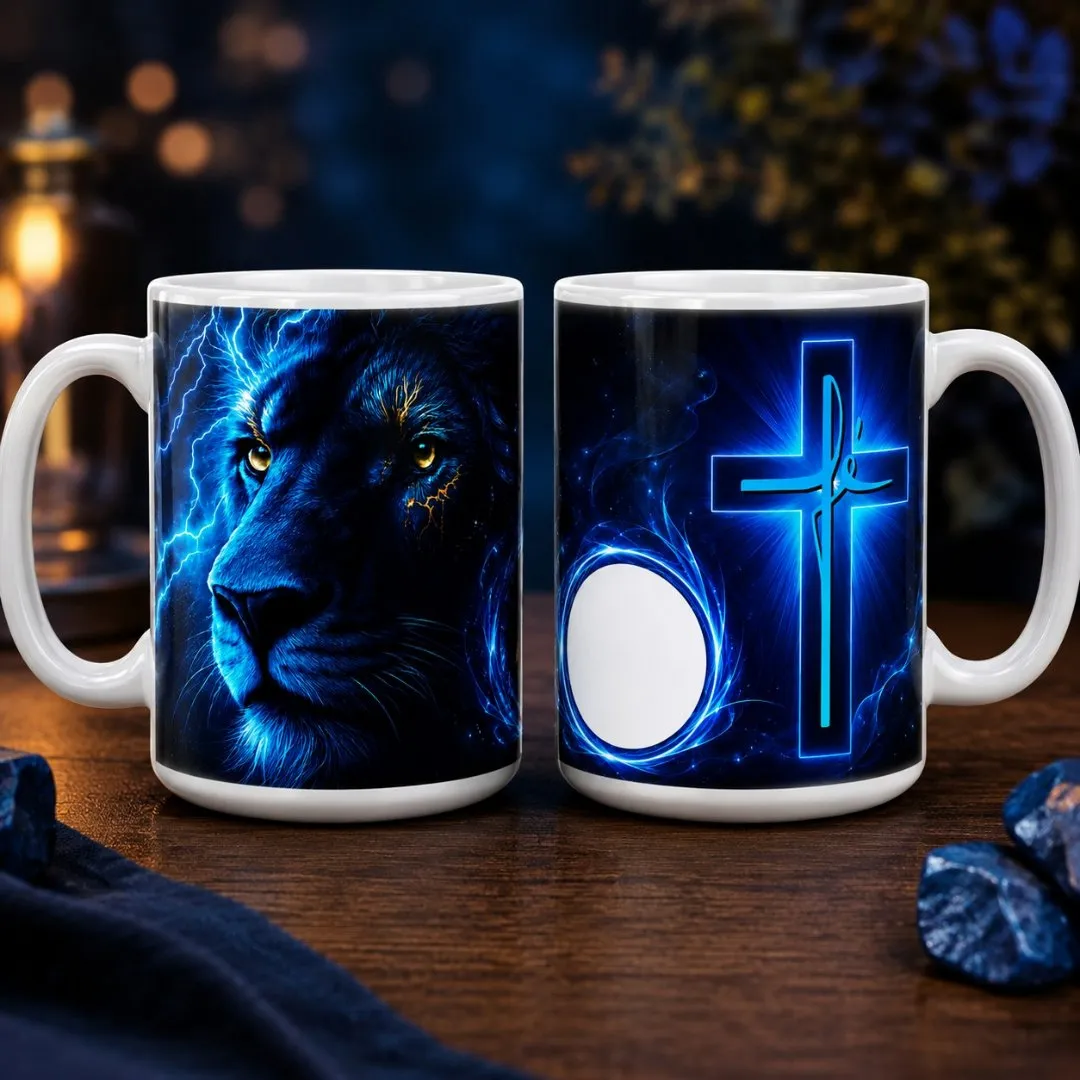 Caneca Cristã Interativa - artesanato feito à mão por PrimeBox