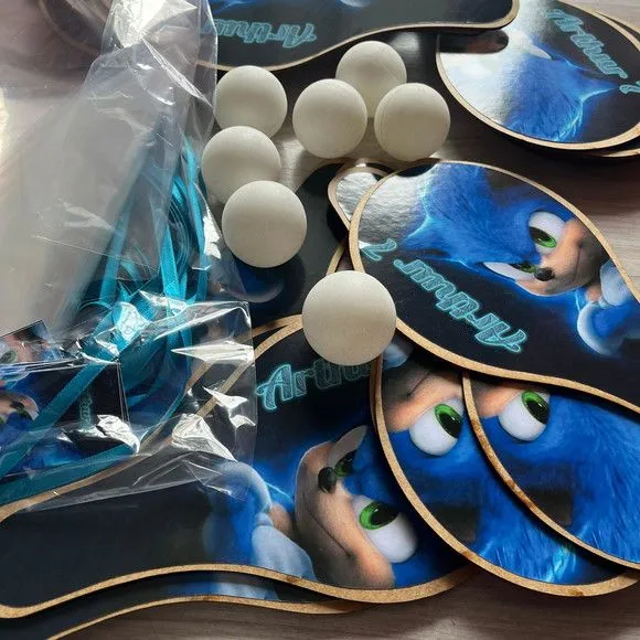 Raquete Ping Pong - Sonic - foto 2