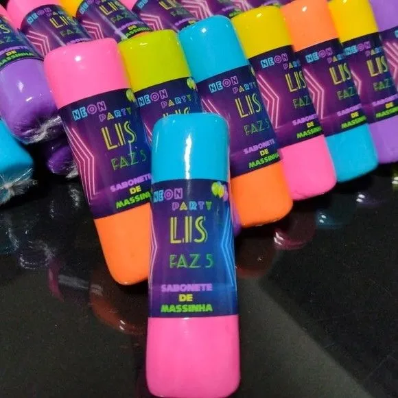 Lembrancinha Personalizada Tema Festa Sabonete Magico - foto 2