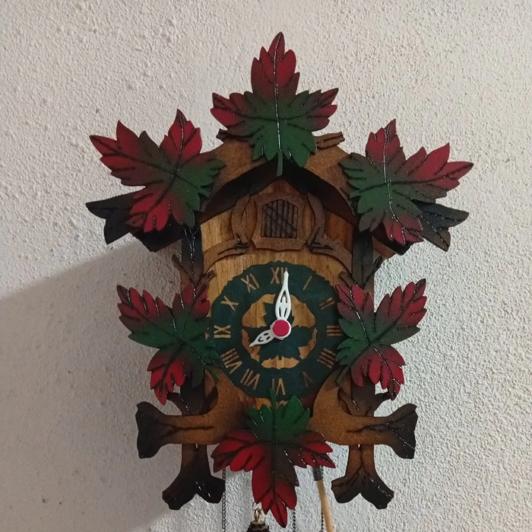 Relógio mini cuco , artesanal em madeira e MDF! - foto 5
