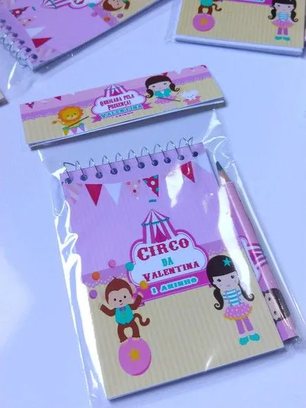 Bloquinho Circo Personalizado. - foto 2