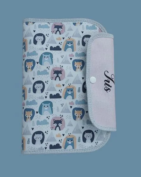 Porta Documentos Infantil - artesanato feito à mão por Innovare Studio